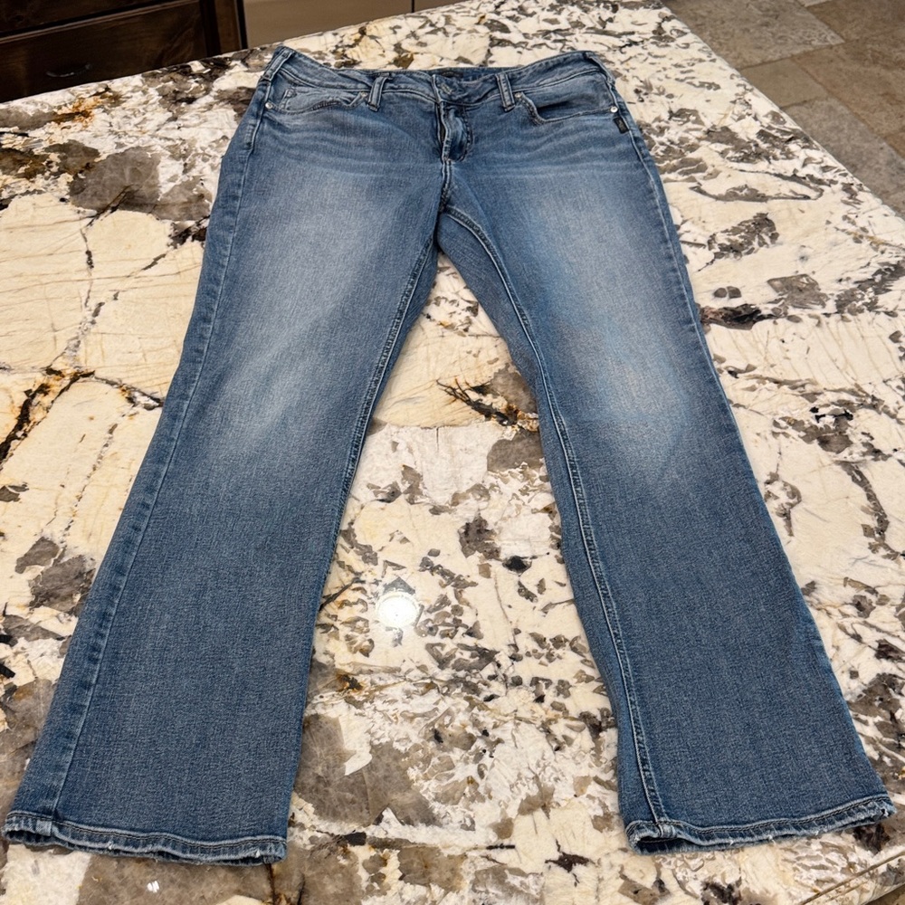 Silver Jeans Women's Blue Boot Cut Denim